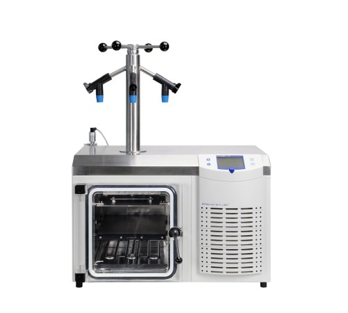 Лиофильная сушка Martin Christ Epsilon 1-4 LSCplus, комплект с 1 полкой, запечатывающим устройством и 4 кранами для колб (Артикул CHR5142500) Лиофильная сушка Martin Christ Epsilon 1-4 LSCplus, комплект с 1 полкой, запечатывающим устройством и 4 кранами для колб (Артикул CHR5142500)