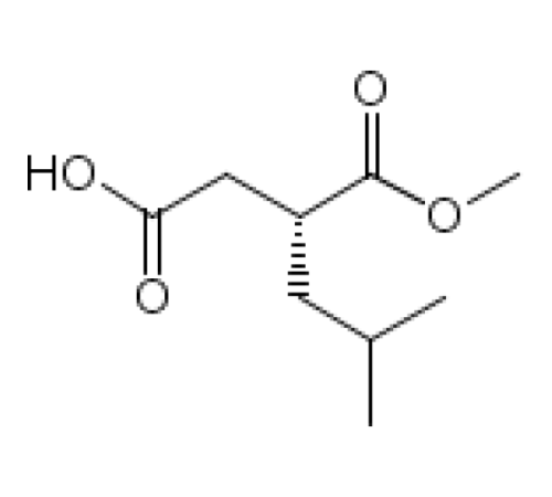 (R)-2-изобутилянтарная кислота-1-метиловый эфир, 95%, (98% ee), Acros Organics, 1г (R)-2-изобутилянтарная кислота-1-метиловый эфир, 95%, (98% ee), Acros Organics, 1г