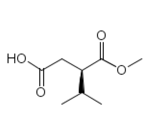 (R)-2-изопропилянтарная кислота-1-метиловый эфир, 95%, (98% ee), Acros Organics, 5г (R)-2-изопропилянтарная кислота-1-метиловый эфир, 95%, (98% ee), Acros Organics, 5г